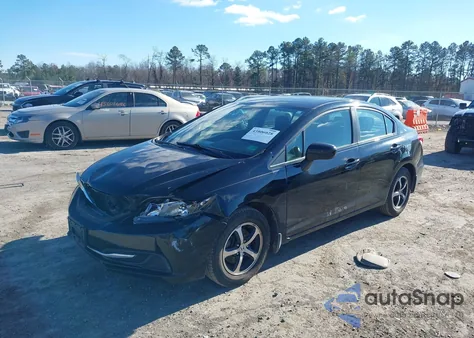 2015 Honda Civic Se from USA, damaged, VIN 19XFB2F72FE241028